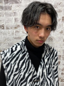 アフロートナガノ(AFLOAT NAGANO) シルバーメッシュ　センターパート