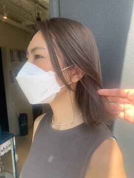 ロロ(ro-ro) 【恵比寿ro-ro】イルミナxスモーキーラベンダーグレージュ