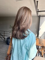 リバレッジ 広尾(Leverage)&nbsp;外国人風レイヤー透明感ブラウンヘア