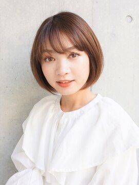 マイロ(mailo) シースルーバング×さらつやボブ