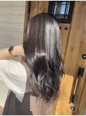 【暗髪】濃厚グレージュカラー*。