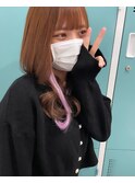 #エクステ #インナー #ピンク