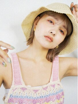 ビューティービースト 大名店(beauty:beast) ミルクティーベージュ/ 透明感カラー/ハイ トーン