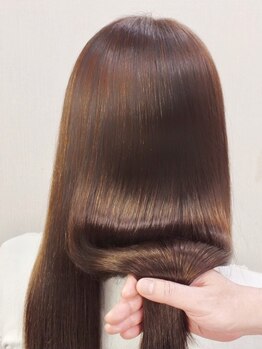 ヘアサロン ソレイユ(Hair salon SoLeiL)の写真/【駐車場有/髪質改善・縮毛矯正特化】全国でも貴重な「イデアルストレート」で低ダメージ&自然な仕上がり◎