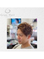グランヘアートーキョー(Gran Hair TOKYO)&nbsp;刈り上げツーブロックパーマ　バックスタイル