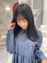 ランド 原宿表参道(LAND)&nbsp;暗髪ベージュカラー☆髪質改善で艶々の美髪ヘアに☆