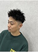 アップバングツイストショート