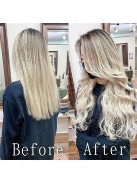 あるじゃんすー 千葉店 ホワイトブロンド#シールエクステ#外国人風#大人ガーリー#千葉