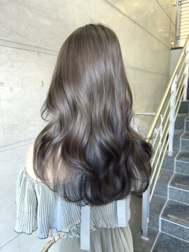 エル バイ ホーム(L by HOME) ブリーチなし　透明感グレージュ