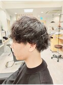 柔らかマッシュ×スパイラル