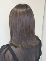 ジアン バイ ミルボン 西宮ガーデンズプラス(GIEN by milbon)&nbsp;外はねロブ/オリーブアッシュ/艶髪