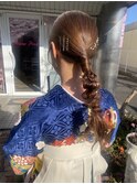 美髪ケア＊着物ヘアアレンジ20代30代40代☆【Pink】