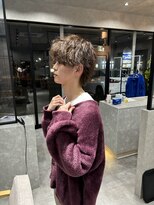 ムード カナザワ(mood kanazawa)&nbsp;束感無造作ショートマッシュウルフ☆ライトベージュ