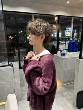 ムード カナザワ(mood kanazawa) 束感無造作ショートマッシュウルフ☆ライトベージュ