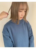 ベージュ/ハイトーン/レイヤー/ボブ/立川/髪質改善/ヘアセット