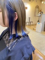 ウィ 立川(Oui)&nbsp;【Oui!×SEIGO】インナーカラ×ケアブリーチ×パツボブ