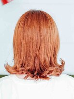 エクファ ヘア リゾート 大津 瀬田店(ex-fa hair resort)&nbsp;夏ウエットヘアオリーブベージュデザインカラーレイヤーカット