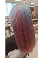 ビスポーク(BESPOKE)&nbsp;フルブリーチで叶う♪ファンシーピンク＋水色アンブレラメッシュ