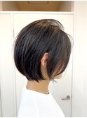 大人ショートボブ×頭皮スッキリヘッドスパ