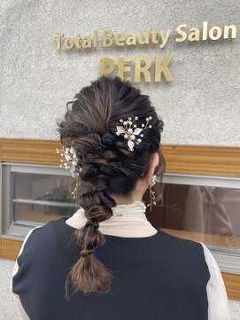 パーク(PERK) ふわふわ編み下ろし♪