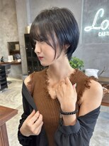 ロンドカスティーヨ 四日市(Lond castillo)&nbsp;ショートショートボブイノア髪質改善カラー41211