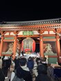 ジーナ(JINA) 2025年の初詣は浅草寺へ