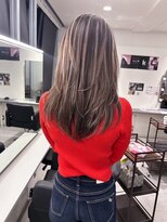 キング 枚方店(K!ng)&nbsp;縮毛矯正髪質改善ハイライトレイヤーカット枚方美容室エクステ