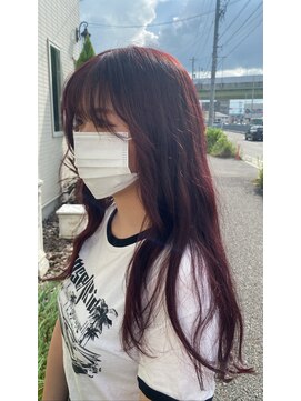 ハグエヴェック(HUG AVEC) レッドカラー