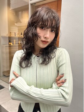 メルト 西梅田店(melt) 小顔効果抜群!色っぽウルフパーマ