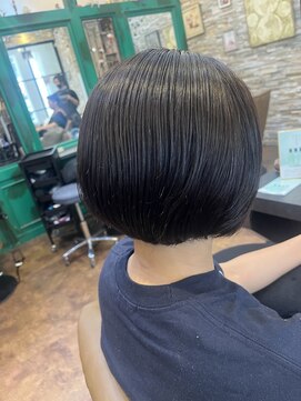 ヘアーラウンジ アンフィ 井土ヶ谷(Hair Lounge Anphi) ショートボブ