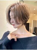 大人かわいいショート