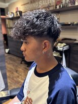 エクファフォーメン(EX-FA FOR MEN)&nbsp;サーフカール/スパイキーショート/ブルーブラック/瀬田