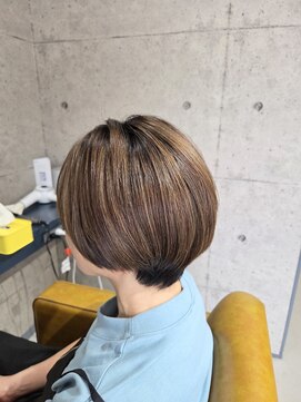 コアークリップ 緑町店(CORE CLIP) 大人ショートハイライトカラー