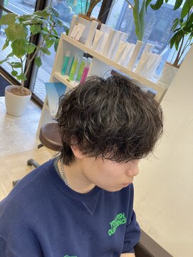 イフバイフィーカ(iF. by FiiKA) 大人気!メンズマッシュ+シャドウパーマ