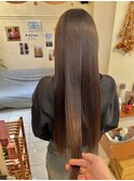 圧倒的艶髪_縮毛矯正_アッシュブラウン_美髪イメチェン