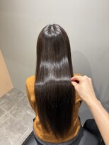 イオエ 西梅田(ioe)&nbsp;ブリーチなしカラー／髪質改善/ミルクティーベージュ/顔へア