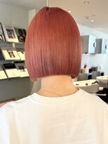 ザスリック 代官山(THE SLICK) ピンクブラウンボブ