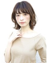 ソレイユ(Soleil)&nbsp;ひし形/オフィス/20代/30代/40代/くびれミディアム/シャギー