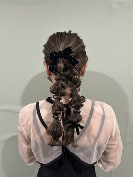 ハニーレーン(HONEY LANE) ツイン編みおろし