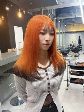 ベル ザ シック(BEL THE CHIC) orange×black
