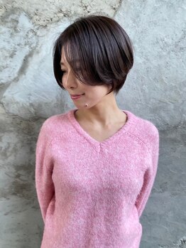 リッカ(Licca)の写真/【口コミ高評価4.8◎/初回から安心の同価格】帰宅しても、まとまるきれいなシルエットが得意♪〈白髪染め〉