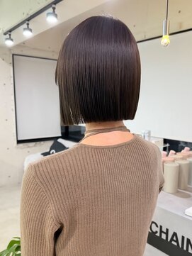 シェノン 表参道(CHAINON) 表参道/イメチェン/ピンクベージュ/アンブレラカラー/前髪/渋谷