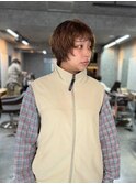 ショート/ショートボブ/ニュアンスパーマ/癖毛風/ブリーチなし