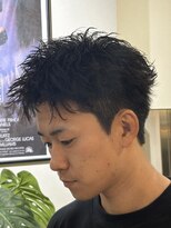 カウンター(COUNTER)&nbsp;メンズカット/ピンパーマアクティブショート【初回￥12,500】