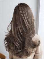 ハーツ 青山表参道店(Heart's) 白髪ぼかし脱白髪染め似合わせレイヤーカット40代50代60代