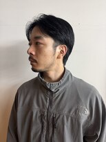 シーセブン(CCCCCCC) ツーブロ×センターパート