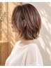 カット+髪に優しいデジタルパーマ+基本ケア ¥22000