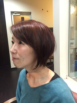 ガーデン ヘアー ワーク(garden hair work) 春に向けてのショートカット!