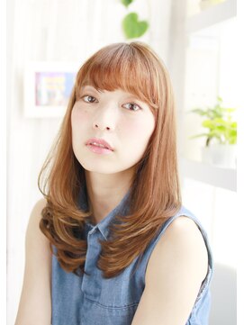 プリズム ヘアーデザイン 北坂戸店 ワンカールの人気ストレートスタイル