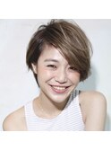【再現性抜群!】グレージュショートボブ